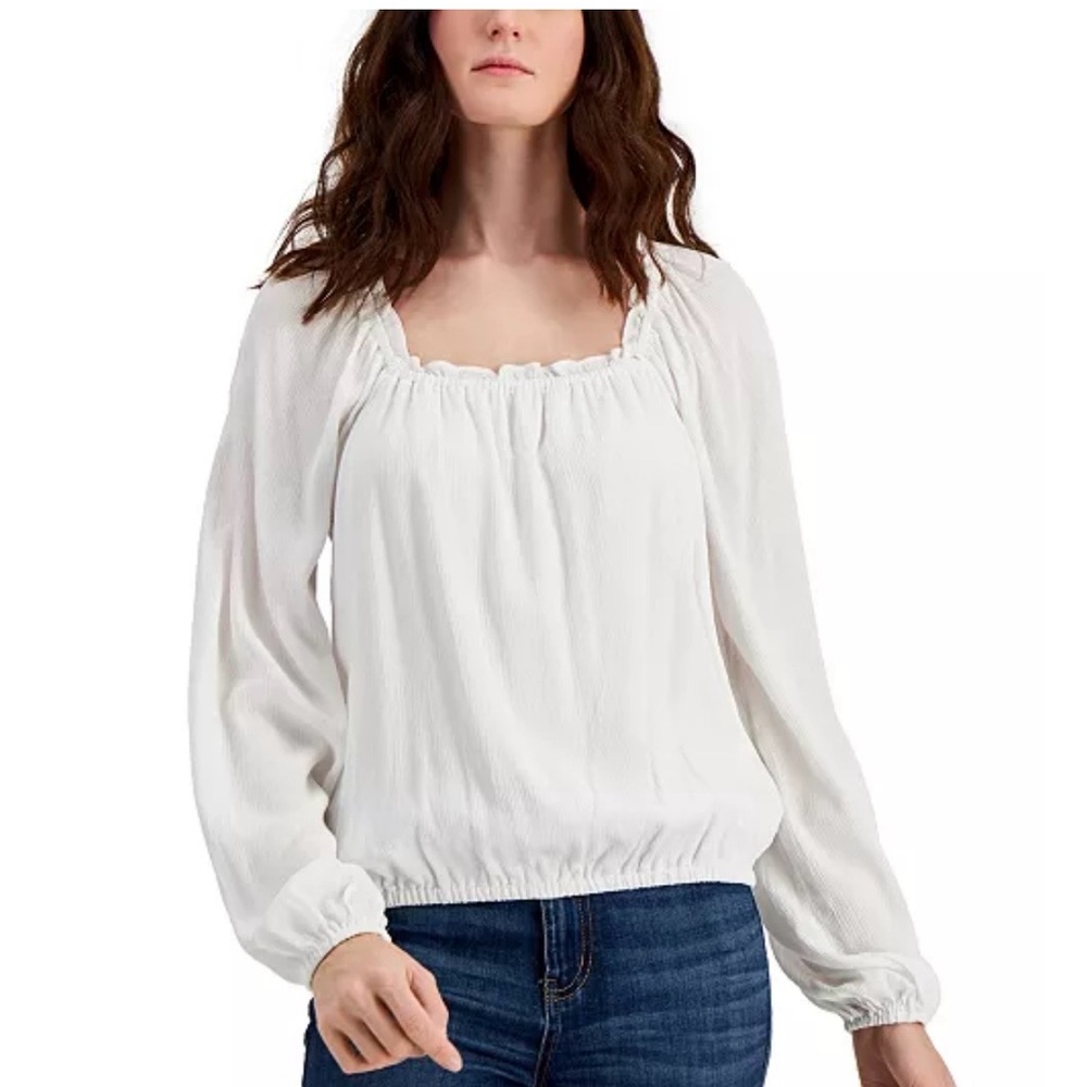 INC International Concepts Women's Chic White Top